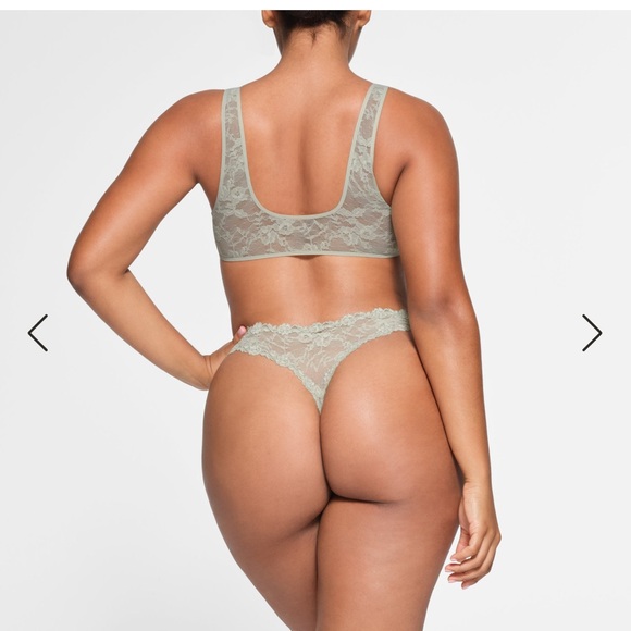 SKIMS stretch lace bralette M - Picture 3 of 7